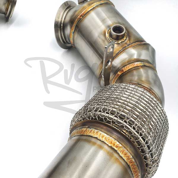 n63 catless downpipes