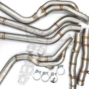 Long Tube Header-Midpipe for Mercedes C63 AMG